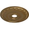 Ekena Millwork Jackson Ceiling Medallion (Fits Canopies up to 5 1/8"), 20"OD x 3 5/8"ID x 1"P, Pale Gold CM20JAPAS - alternate 5